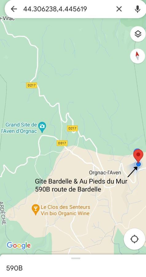 Gite Bardelle Orgnac-l'Aven ภายนอก รูปภาพ